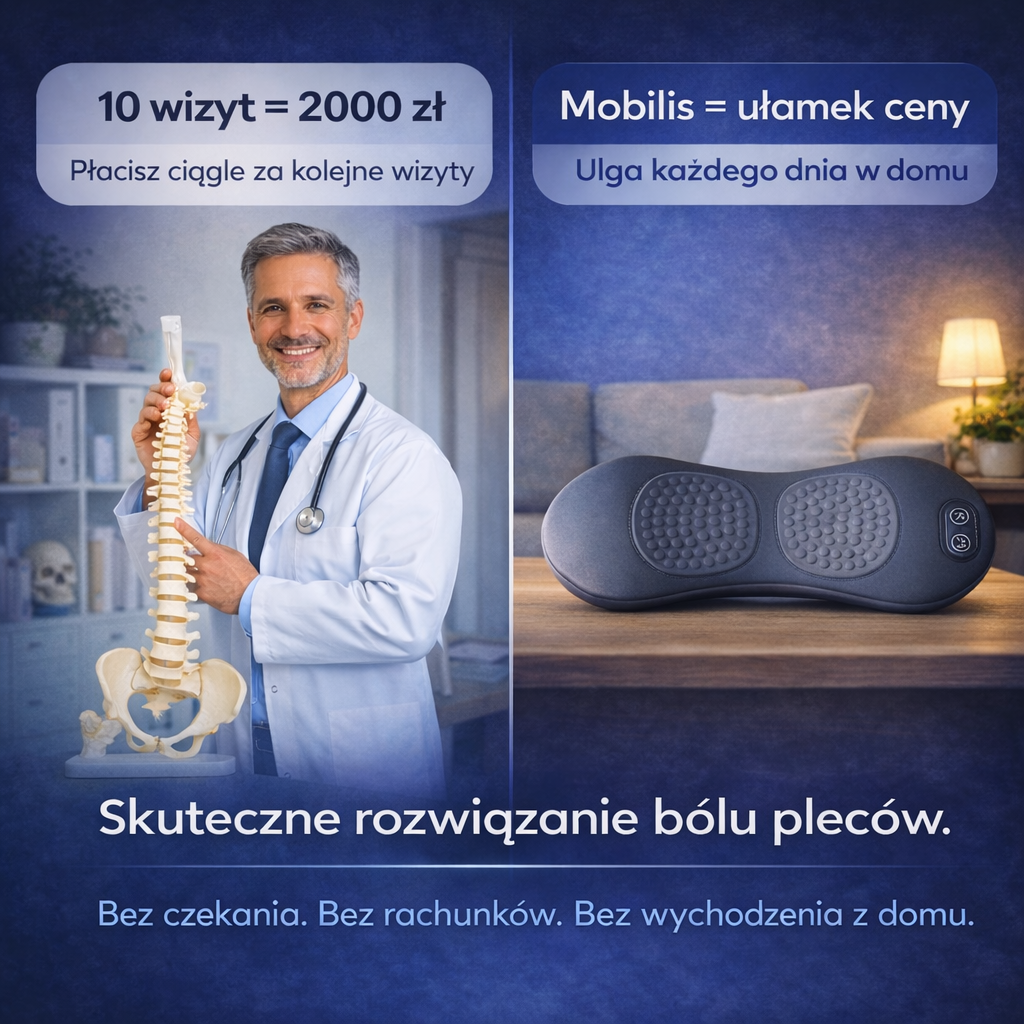 Mobilis - Zatrzymaj ból swoich pleców w kilka minut!
